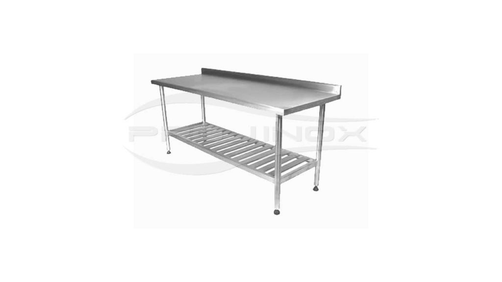 Exemplo de modelo de Mesa em Aço Inox