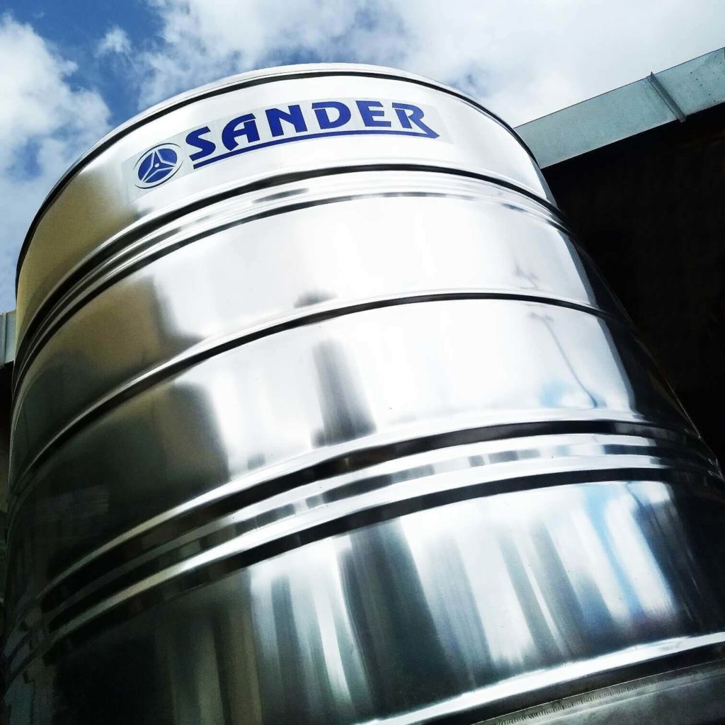 Caixa D'água de Aço Inox Sander